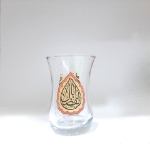 استکان کمر باریک طرح یا ابالفضل- استکان مناسبتی