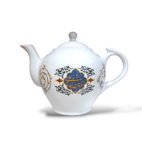 قوری چینی طرح یا حسین بن علی الشهید - قوری محرمی