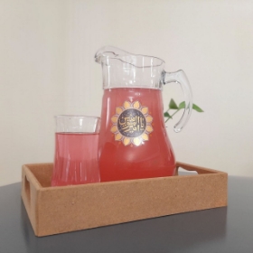 پارچ بلور طرح یا امیرالمومنین- پارچ مذهبی