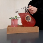 پارچ بلور طرح یا امیرالمومنین- پارچ مناسبتی