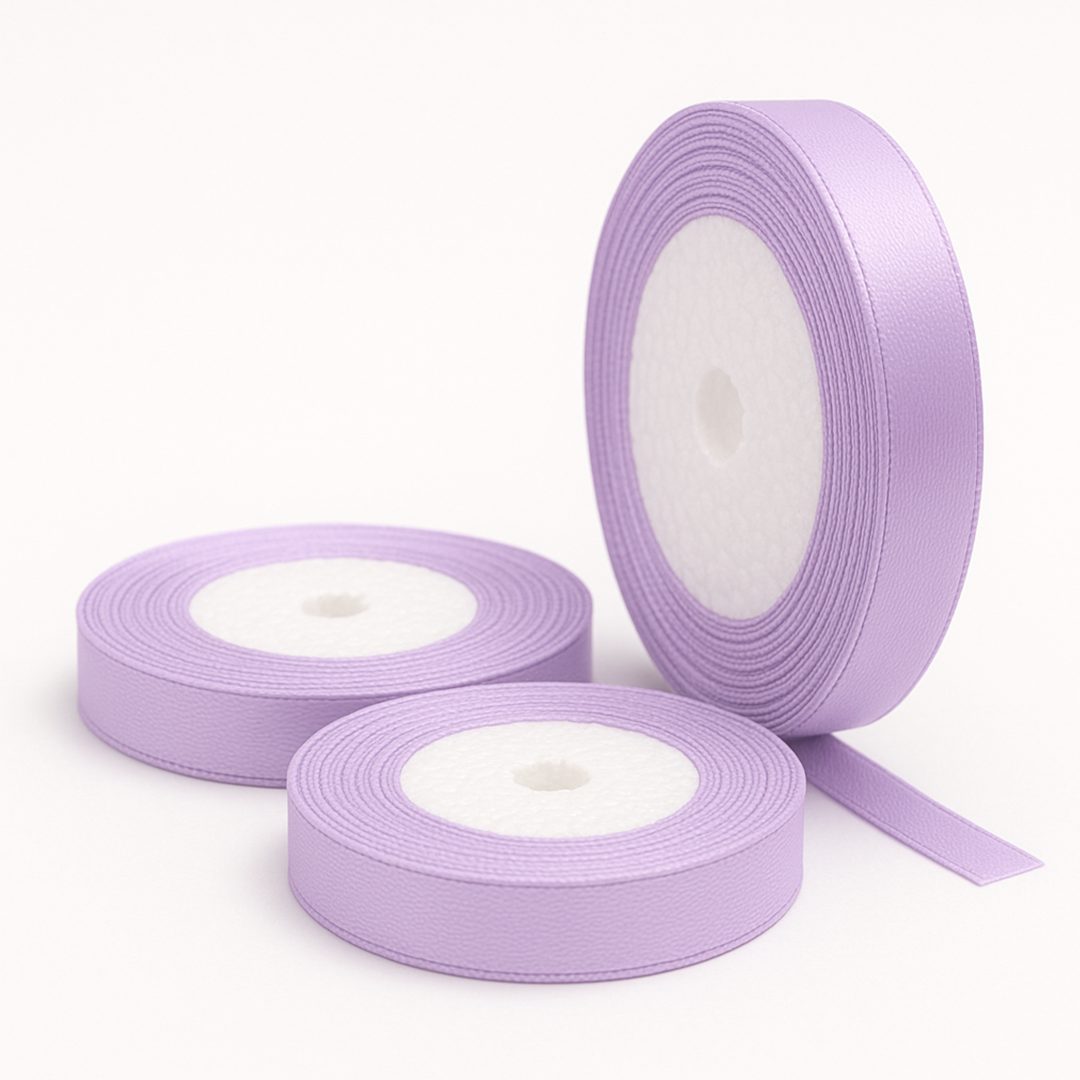 روبان 0.5 سانت - بنفش - طول 30 متر