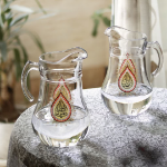 پارچ بلور طرح یا اباعبدالله - یا اباالفضل - محرم