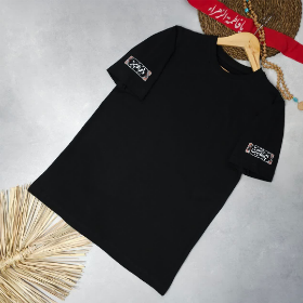 تیشرت مشکی طرح امیری حسین - پیراهن مشکی -پیراهن محرم - تیشرت محرم - تیشرت مشکی