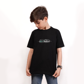 تیشرت مشکی طرح مشتاق روی حسینم