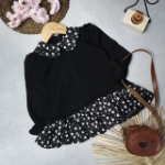 پیراهن دامنی قلبی مشکی