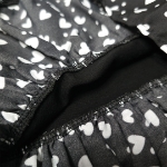 پیراهن دامنی قلبی مشکی