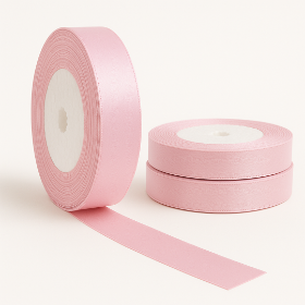 روبان 2.5 سانت - صورتی - طول 23 متر