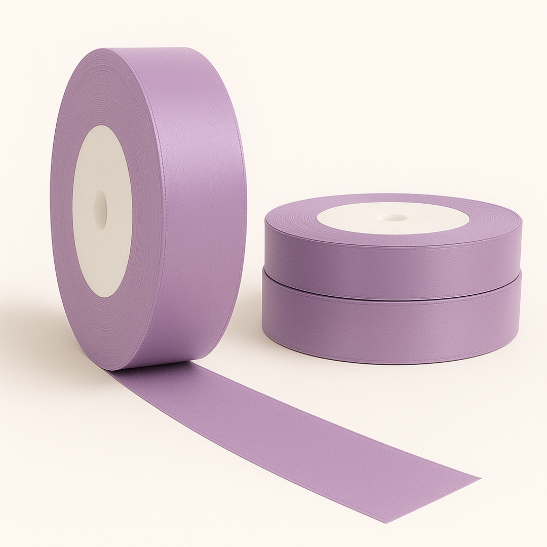 روبان 2.5 سانت - بنفش - طول 23 متر