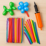 بادکنک ماری رنگی - بسته 20 عددی