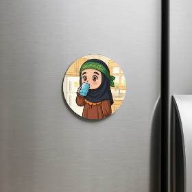 مگنت دایره سلام بر حسین - دختر