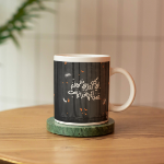 لیوان ماگ طرح چادرت را بتکان روزی ما را بفرست