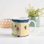 لیوان ماگ طرح دسته عزاداری