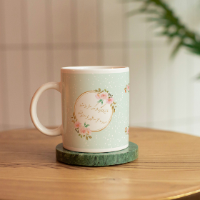 لیوان ماگ طرح تا نیایی گره از کار بشر وا نشود