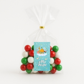 برچسب مستطیل طرح سلام بر امام رئوف