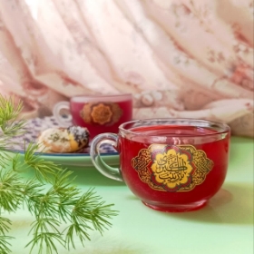 فنجان بلور طرح یا زینب الکبری