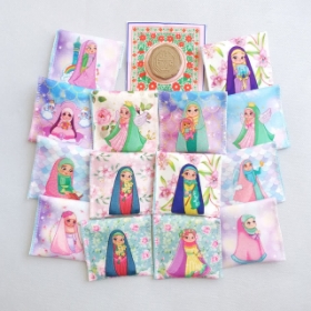 جانماز جیبی دخترانه طرح های حجاب