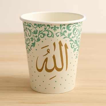 تصویر برای دسته  لیوان کاغذی مذهبی