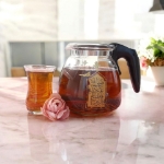 بهترین مدل قوری پیرکس طرح صلی الله علیک یا فاطمه الزهرا 1 لیتری مدل 5878