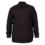 پیراهن مشکی مردانه آستین بلند - سایز لارج L