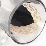 استکان کمر باریک دسته دار طرح  یا قمر بنی هاشم