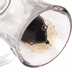 استکان کمر باریک دسته دار طرح علی ولی الله