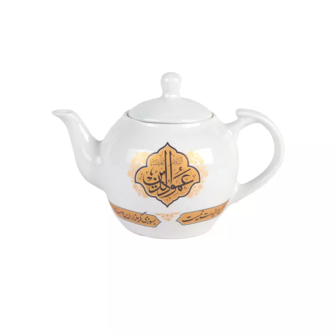 قوری چینی طرح یا عمود الدین