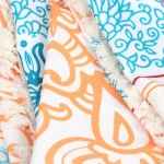 سفره سپاس شش نفره - 120*220سانتی متر - طرح ختایی