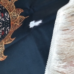 تصویر  بیرق السلام علیک یا فاطمه زهرا (س) طرح اشک / 140*65