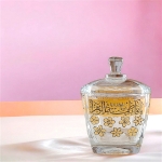 قندان بلور طرح یا فاطمه الزهرا