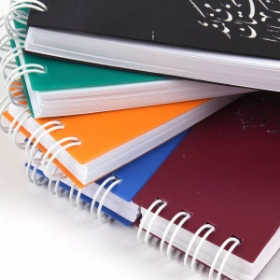 دفترچه یادداشت خط دار طرح من گلی دارم عالم را گلستان می کند