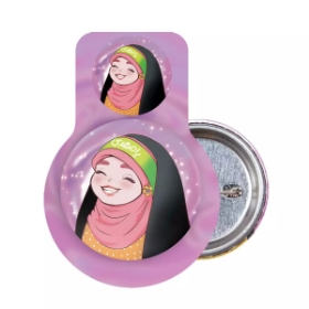 پیکسل فلزی طرح سربند یا مهدی - دختر