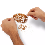 خرید شابلون شله زرد طرح یا علی مرتضی علیه السلام