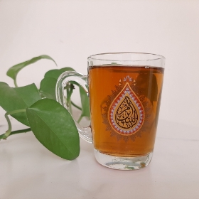 استکان دسته دار بزرگ طرح  ام البنین- بسته 6 تایی