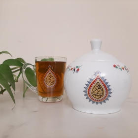 استکان دسته دار بزرگ طرح  ام البنین- بسته 6 تایی