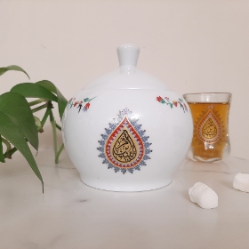 قندان چینی طرح ام البنین