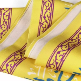 کتیبه اللهم عجل لولیک الفرج - زرد