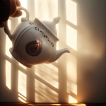 قوری چینی مجلسی طرح ام البنین - 800 سی سی