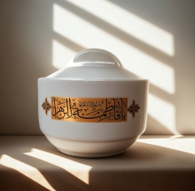 قندان چینی طرح یا فاطمه الزهرا