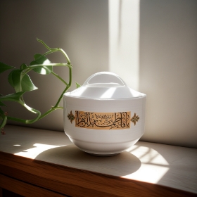 قندان چینی طرح یا فاطمه الزهرا