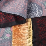 تصویر  کتیبه احب الله من احب حسینا همراه با اسامی چهارده معصوم علیهم السلام - 70*110