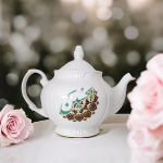 قوری چینی مجلسی طرح الحسین -  ۱ لیتری