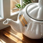 قوری چینی مجلسی طرح الحسین -  ۱ لیتری