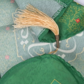 بیرق خانگی یا علی مدد - سبز