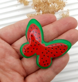 گیره مو دخترانه پروانه ای طرح یلدا