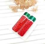 گیره مو مستطیلی دخترانه طرح یلدا - بسته 2 عددی