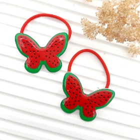 کش مو دخترانه پروانه ای طرح یلدا - بسته 2 عددی