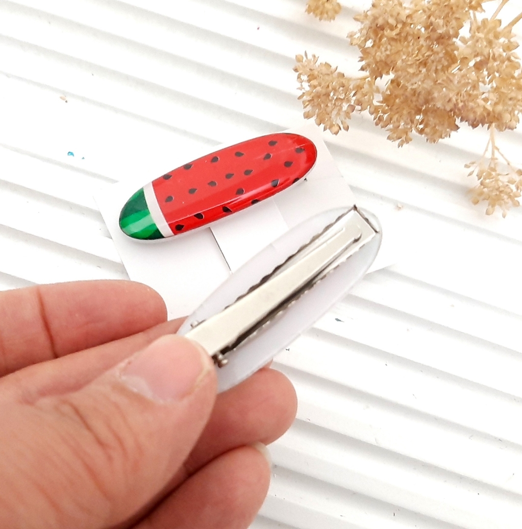 گیره مو دخترانه طرح یلدا - بسته 2 عددی