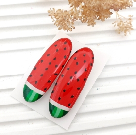 گیره مو دخترانه طرح یلدا - بسته 2 عددی