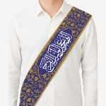 خرید حمایل خادم طرح اللهم عجل لولیک الفرج - آبی- 6544