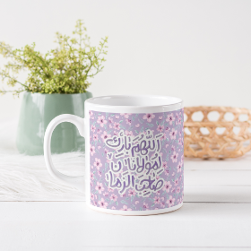 خرید لیوان ماگ طرح اللهم بارک لمولانا صاحب الزمان- کد 6522